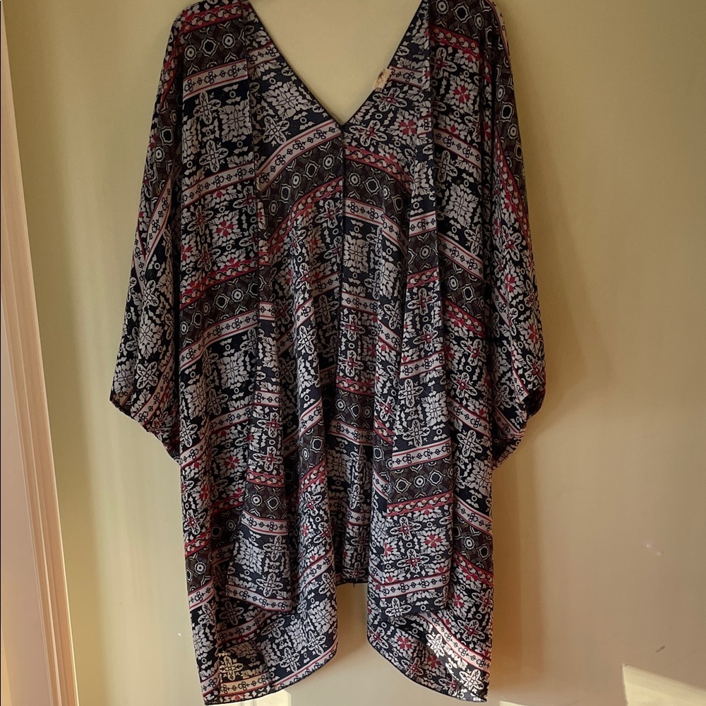 Bohemian Print Shawl Size Medium